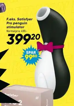 Bilka Satisfyer Pro penguin stimulator tilbud