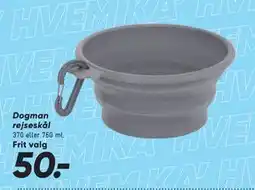 Bilka Dogman rejseskål tilbud