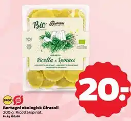 Netto Bertagni økologisk Girasoli tilbud