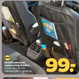 Netto Multifunktionel opbevaring til bilen tilbud