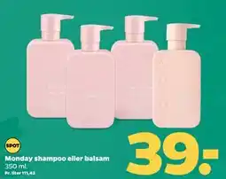Netto Monday shampoo eller balsam tilbud