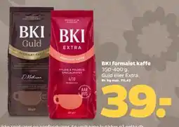 Netto BKI formalet kaffe tilbud