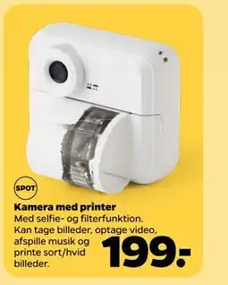 Netto Kamera med printer tilbud