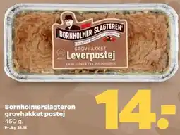 Netto Bornholmerslagteren grovhakket postej tilbud