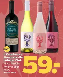 Netto Il Capolavoro Manduria eller Lobster Club tilbud