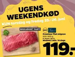 Netto Premieur filet mignon tilbud