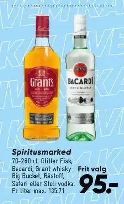 Bilka Spiritusmarked tilbud