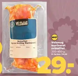 Netto Velsmag marineret svinefilet tilbud