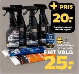 Netto Basta bilpleje tilbud