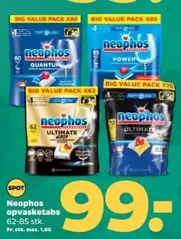 Netto Neophos opvasketabs tilbud