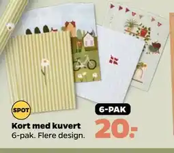 Netto Kort med kuvert tilbud