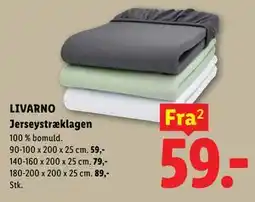 Lidl LIVARNO Jerseystræklagen tilbud