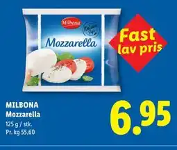 Lidl MILBONA Mozzarella tilbud