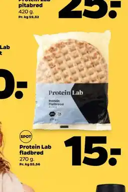 Netto Protein Lab fladbrød tilbud