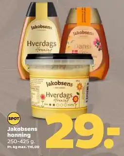 Netto Jakobsens honning tilbud