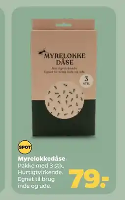 Netto Myrelokkedåse tilbud