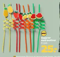 Netto Sugerør med motiver tilbud