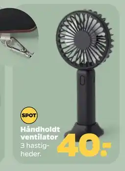 Netto Håndholdt ventilator tilbud