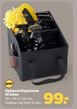 Netto Opbevaringskasse til bilen tilbud