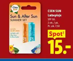 Lidl CIEN SUN Læbepleje tilbud