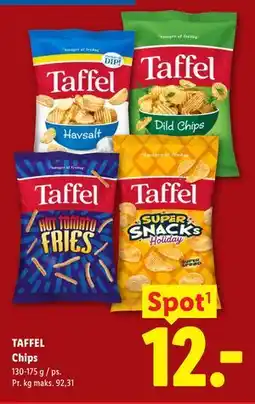 Lidl TAFFEL Chips tilbud