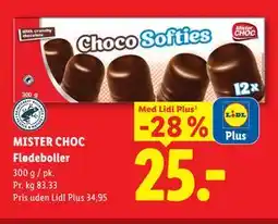 Lidl MISTER CHOC Flødeboller tilbud