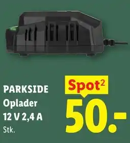 Lidl PARKSIDE Oplader 12 V 2,4 A tilbud