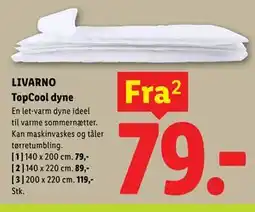 Lidl LIVARNO TopCool dyne tilbud