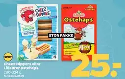Netto Cheez Dippers eller Lillebror ostehaps tilbud