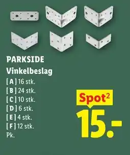 Lidl PARKSIDE Vinkelbeslag tilbud