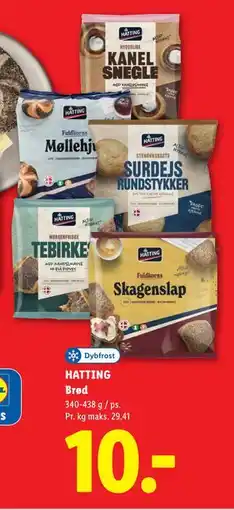 Lidl HATTING Br&d tilbud
