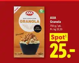 Lidl AXA Granola tilbud
