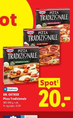 Lidl DR. OETKER Pizza Tradizionale tilbud