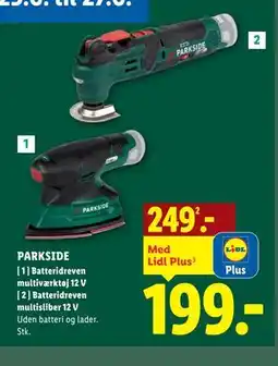 Lidl PARKSIDE Batteridreven multiværktøj 12 V tilbud