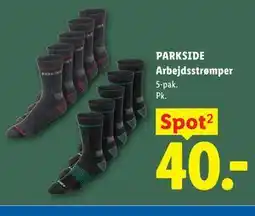 Lidl PARKSIDE Arbejdsstrømper tilbud