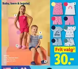 Lidl LUPILU Top, T-shirt eller shorts tilbud