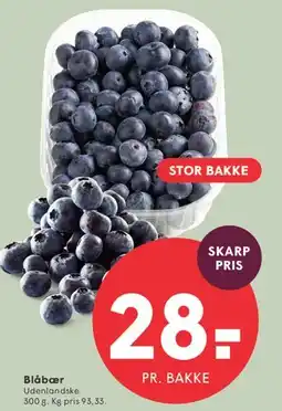 SPAR Blåbær tilbud