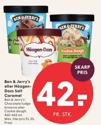 SPAR Ben & Jerry's eller Häagen-Dazs tilbud