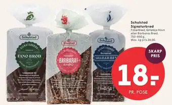 SPAR Schulstad Signaturbrød tilbud