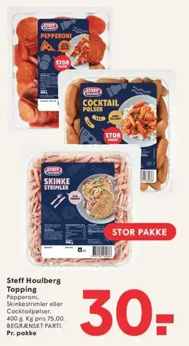 SPAR Steff Houlberg Topping tilbud