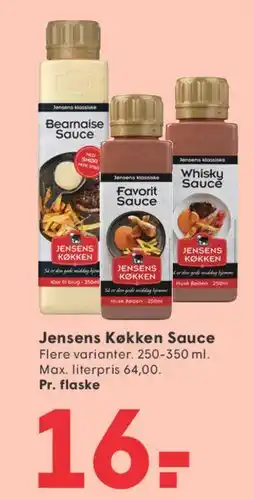 SPAR Jensens Køkken Sauce tilbud