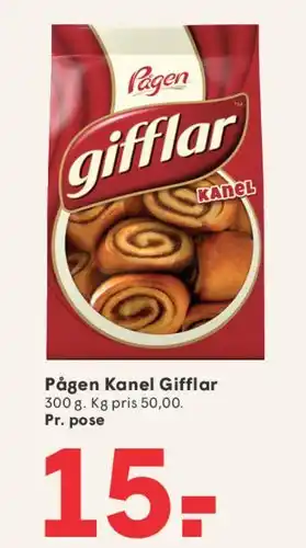 SPAR Pågen Kanel Gifflar tilbud