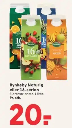 SPAR Rynkeby Naturig / 16-serien tilbud