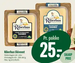 Min Købmand Riberhus Skiveost tilbud