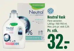 Min Købmand Neutral Vask tilbud