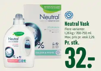 Neutral Vask