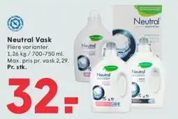 SPAR Neutral Vask tilbud