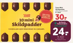 SPAR Toms 10 mini skildpadder tilbud
