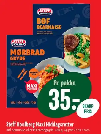 Min Købmand Steff Houlberg Maxi Middagsretter tilbud