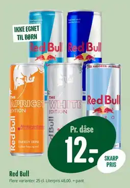 Min Købmand Red Bull tilbud